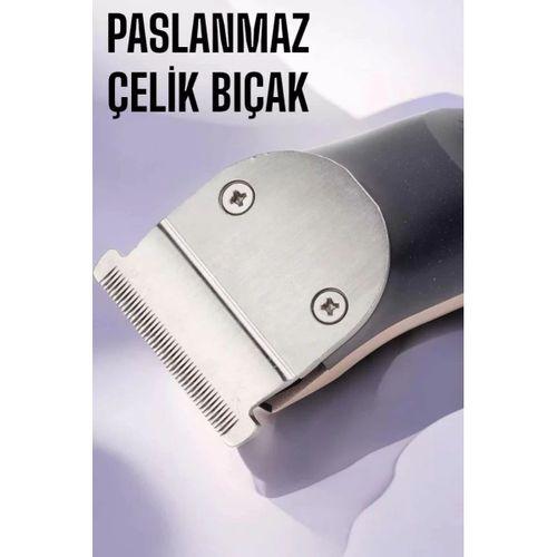 Paslanmaz Çelik Bıçaklı Hassas Çelik Bıçaklı Tıraş Makinesi