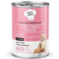 Chefs Choice Tavuklu Konserve Yavru Kedi Maması 400 G