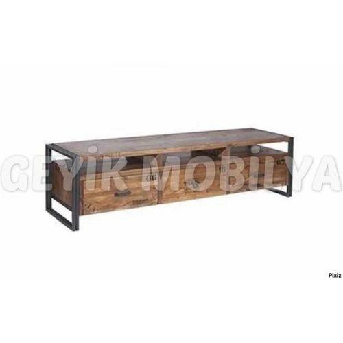 AĞAÇ ESKİTME MODERN TV ÜNİTESİ