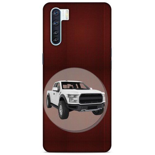 Lopard Oppo A91 Uyumlu Kılıf PickUpX (5) Koruma Kabı Krem