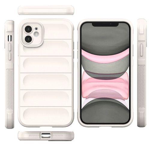 iPhone 11 Kılıf Optimum Silikon - Krem