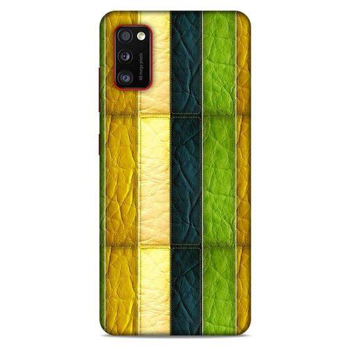 Lopard Samsung Galaxy A41 Uyumlu Kılıf Patchwork (37) Silicone Cover