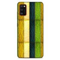 Lopard Samsung Galaxy A41 Uyumlu Kılıf Patchwork (37) Silicone Cover