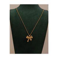 Monalisa Home Gold Renk Lüks Figürlü Gösterişli Kolye