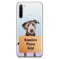 Xiaomi Redmi Note 8 Kılıf Sokak Köpeği Arka Kapak Koruma Desenli Full Koruyucu