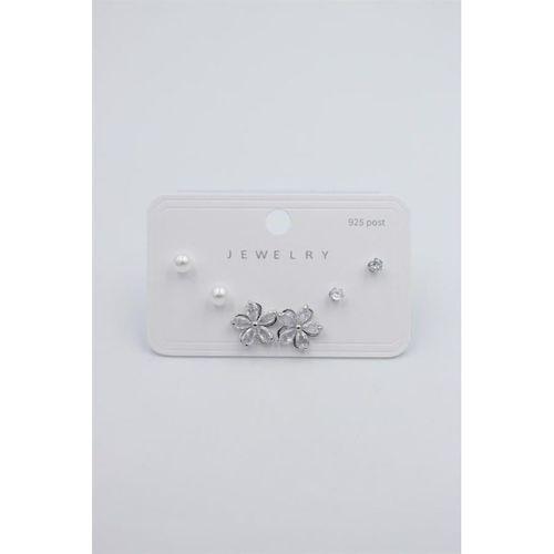 Çoklu Set Küpe - Gümüş