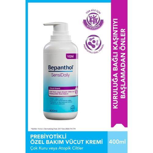 Bepanthol Sensidaily Pompalı Vücut Kremi 400 ml
