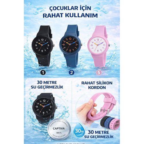 Captiva Analog Rakamlı 30 mt Suya Dayanıklı Spor Çoçuk Kol Saati