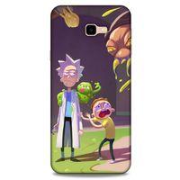 Samsung Galaxy J4 Plus Uyumlu Kılıf Rick And Morty (31) TPU Kılıf Cronenberg Rick