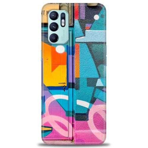 Oppo Reno 6 Kılıf HD Baskılı Kılıf - Print Nest + Tam Ekran Koruyucu