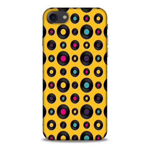 Retro (42) Desen Rugged Armor Kılıf Renkli Apple Iphone 8 Kılıf