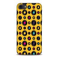 Retro (42) Desen Rugged Armor Kılıf Renkli Apple Iphone 8 Kılıf