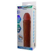 Chane Gerçek Hissiyatlı Uzatıcı Penis Kılıfı Brown