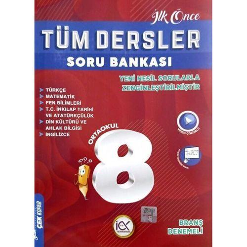 8. Sınıf LGS Tüm Dersler Soru Bankası İlk Önce Yayıncılık