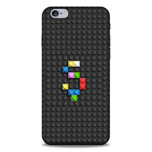 Lopard Apple Iphone 6 Plus Uyumlu Kılıf BloX (31) TPU Kılıf Ş Harfi
