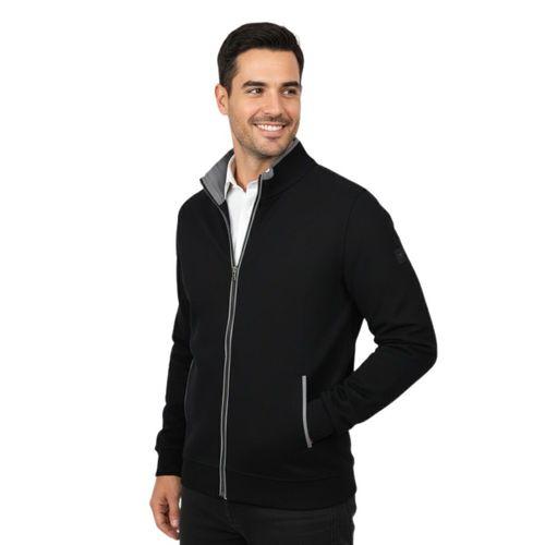 Erkek Spor Hakim Yaka Fermuarlı Hırka Regular Fit BGL-ST04948