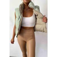 Kadın Yüksek Bel Içi şardonlu Fırsat ürün Toparlayıcı Tayt