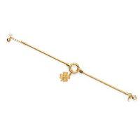 14 Ayar Yonca Balık Sırtı İtalyan Zincir Bileklik HSM10108