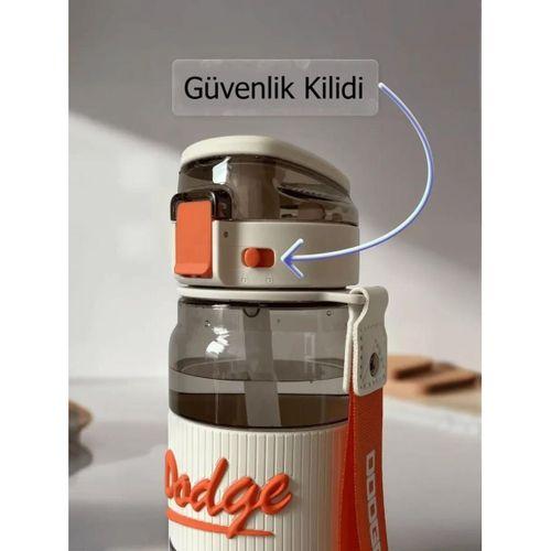 Dodge Su Matarası Tritan Siyah 850Ml