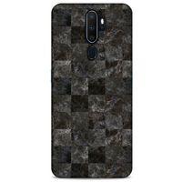 Mermer Desenli (47) Tema Crystal Flex Kılıf Zeytin Oppo A9 2020 Kılıf