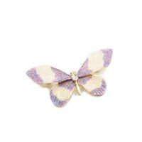 Kelebek Broş - Mor