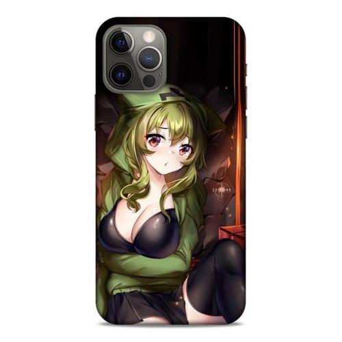Lopard Apple iPhone 12 Pro Uyumlu Kılıf PiXel (34) Slim Armor Kılıf TNT Anime