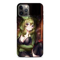 Lopard Apple iPhone 12 Pro Uyumlu Kılıf PiXel (34) Slim Armor Kılıf TNT Anime