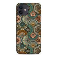 Ethnic Culture (51) Apple iPhone 12 Kılıf Silikon Kapak Desenli