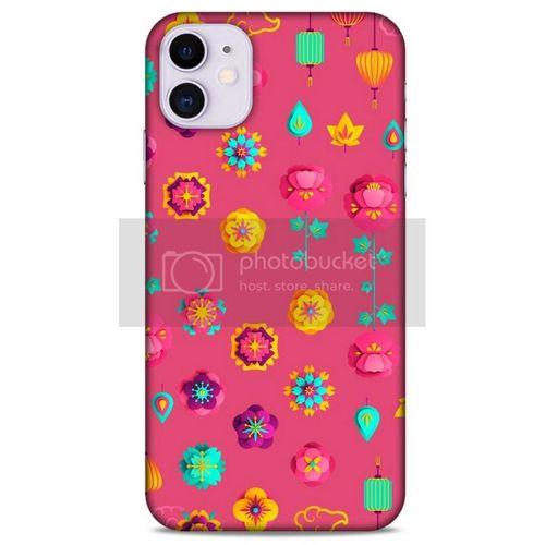 Origami Pembe Apple Iphone 11 Kılıf