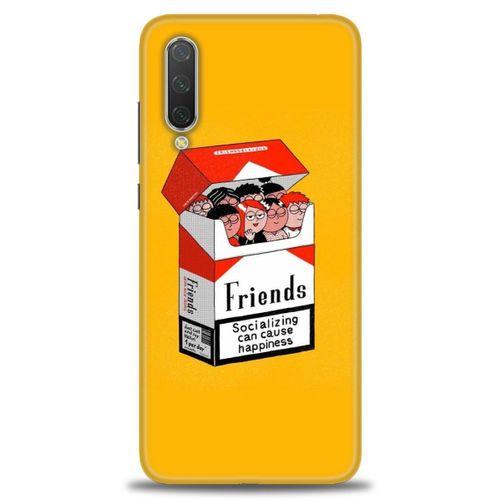 Xiaomi Mi 9 Lite Kılıf HD Baskılı Kılıf - Friends + Tam Ekran Koruyucu