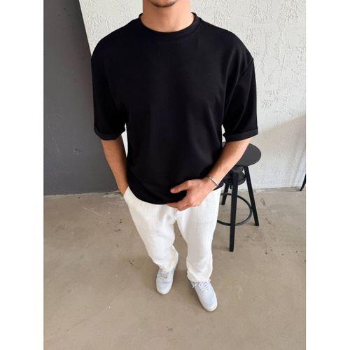 Erkek Duble Kol Basic Tişört