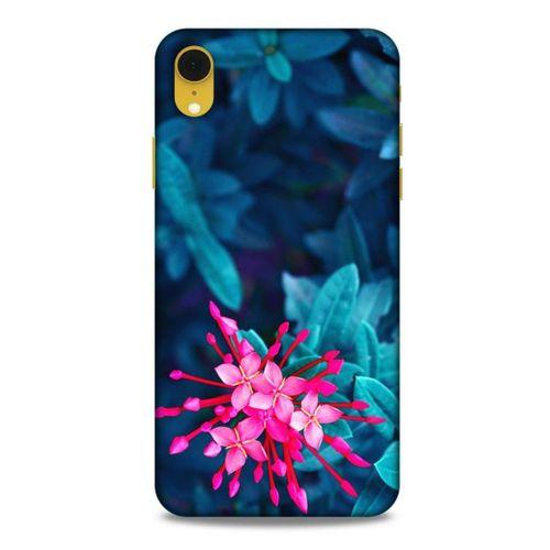 Lopard Apple iPhone XR Uyumlu Kılıf Bahar (10) Full Koruma Kılıfı Pembe Çiçek