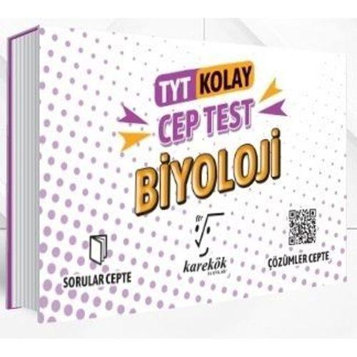 TYT Cep Test Biyoloji Kolay Karekök Yayınları