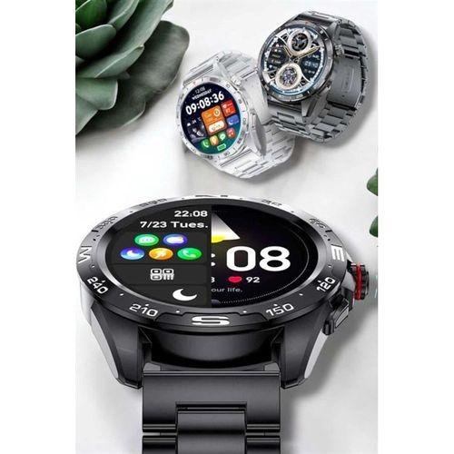 Akıllı Saat Sağlık Ve Fitness Takibi Bluetooth Bağlantılı Dokunmatik Ekran