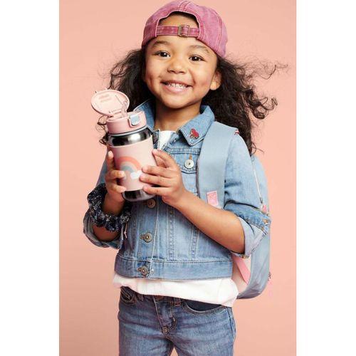 Skip Hop Pipetli Paslanmaz Çelik Suluk 350ml Gökkuşağı