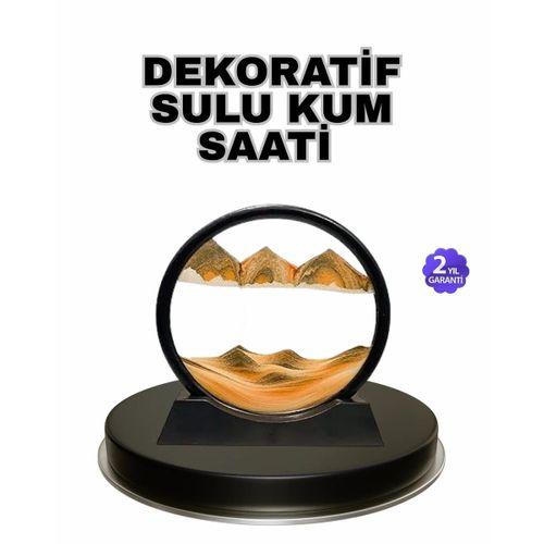 Şeffaf Dekoratif Kum Saati – Dayanıklı Gövde, Minimalist Stil, Masa Ve Vitrin Aksesuarı