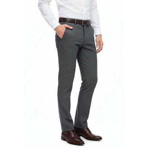 Erkek Regular Fit Hasır Kumaş Pantolon Likra Kumaş BGL-ST05039