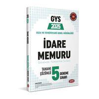 2025 Ceza ve Tevkifevleri İdare Memuru GYS Tamamı Çözümlü 5 Deneme Sınavı Data Yayınları
