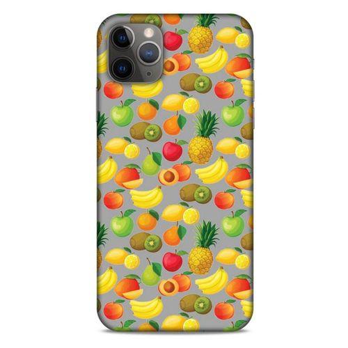 Frutix Meyve Mix 11 Apple Iphone 11 Pro Max Kılıf Desenli Silikon