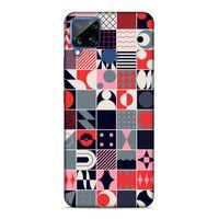 Realme C15 Uyumlu Kılıf Insomnia (26) Tpu Silikon Kılıf Kırmızı Krem