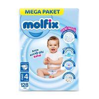 Molfix Mega Paket Bebek Bezi 4 Beden 7-14 Kg 128 Adet