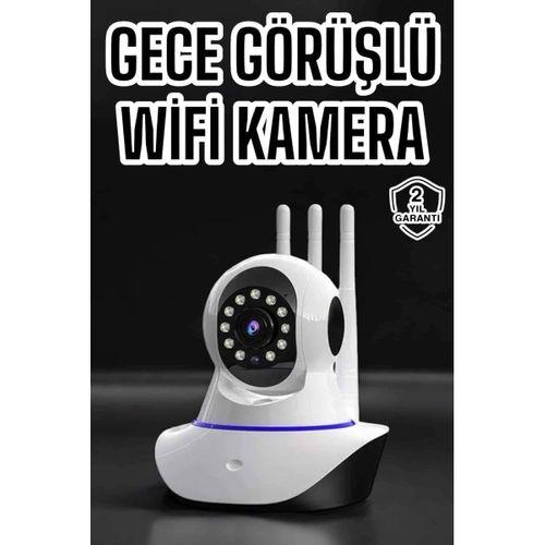 Ev Kamerası Wifi Kamerası Video Kayıt Çift Yönlü Hareket Sensörü Bebek