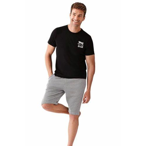Baba-oğul Seti Erkek Pijama Şortlu Takım Ar3671s