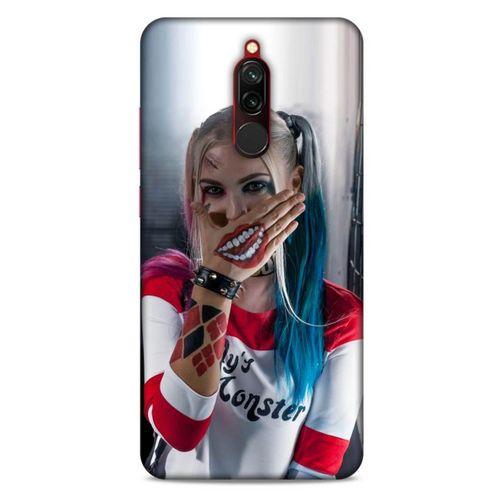 Xiaomi Redmi 8 Uyumlu Kılıf Harley Quinn (25) Antişok Kapak Kiremit