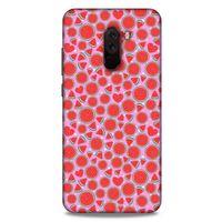 Xiaomi Pocophone F1 Uyumlu Kılıf Pembe Delisi (30) Silicone Case Karpuz