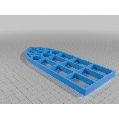 Kilise Vitray Çerçeve Diorama