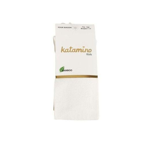 Katamino Mirabel Kız Bambu Külotlu Çorap K30207 Krem