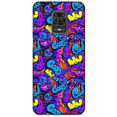 Graffitix (20) Desenli Silikon Kapak Xiaomi Redmi Note 9 Pro Kılıf