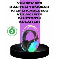 Rgb Aydınlatmalı Kablosuz Bluetooth  Kulaklığı