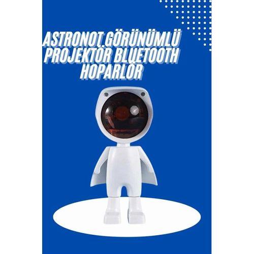 Astronot Işık Projektörü Gökkuşağı Projeksiyon Gece Lambası Hediyelik